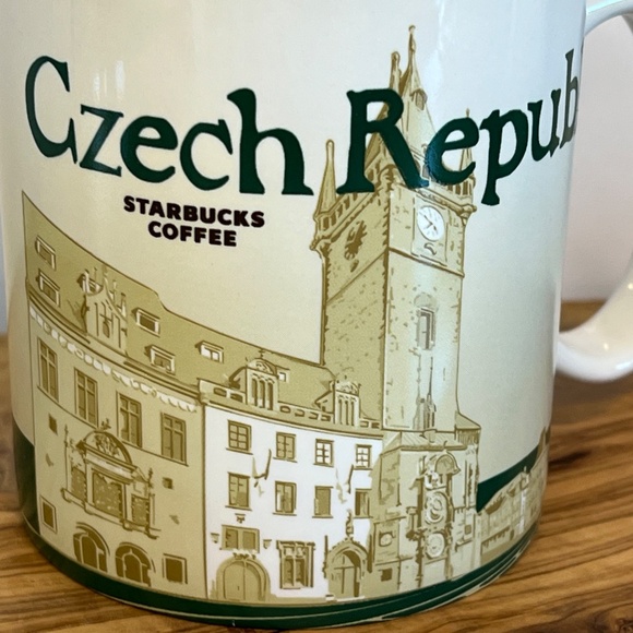 Starbucks Czech Republic Global Icon Collector Series 2017 Coffee Cup Mug 16 Oz. - Picture 10 of 10